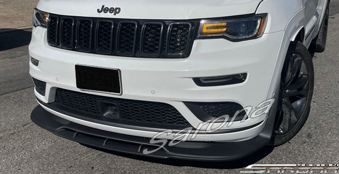 Custom Jeep Grand Cherokee  SUV/SAV/Crossover Front Lip/Splitter (2017 - 2021) - $790.00 (Part #JP-045-FA)